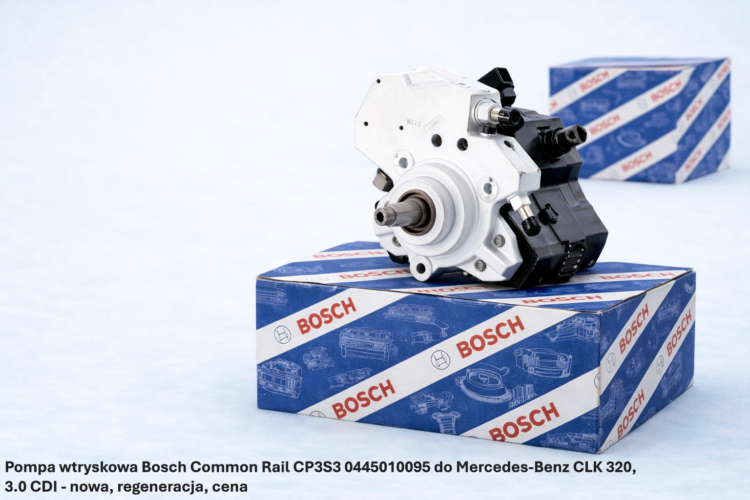 Pompa wtryskowa Bosch Common Rail CP3S3 0445010095 do Mercedes-Benz CLK 320, 3.0 CDI Pompa wtryskowa Bosch Common Rail CP3S3 0445010095 do Mercedes-Benz CLK 320, 3.0 CDI - nowa, regeneracja, cena