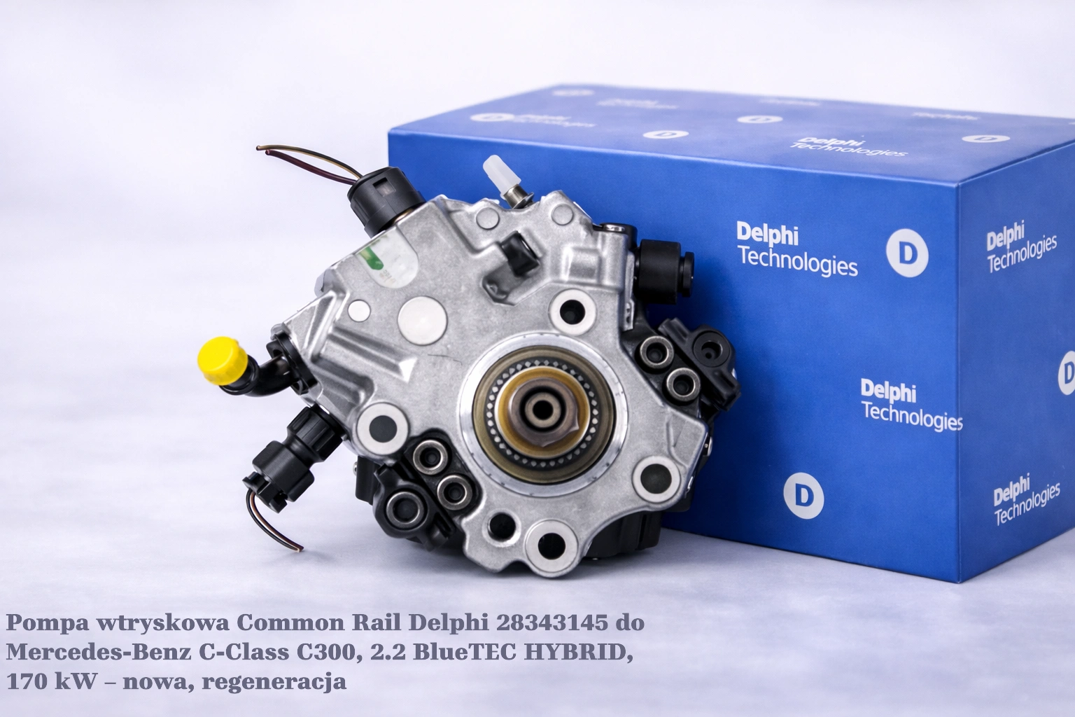 Pompa wtryskowa Common Rail Delphi 28343145 do Mercedes-Benz C-Class C300, 2.2 BlueTEC HYBRID, 170 kW – nowa, regeneracja