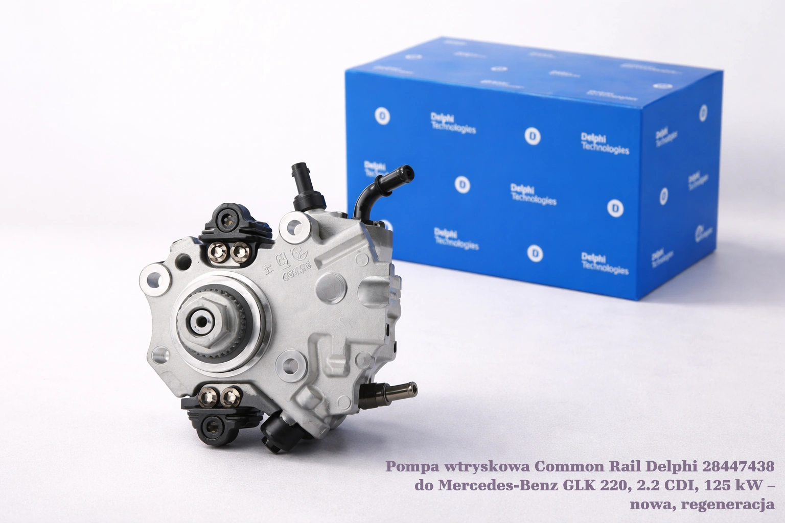 Pompa wtryskowa Common Rail Delphi 28447438 do Mercedes-Benz GLK 220, 2.2 CDI, 125 kW – nowa, regeneracja