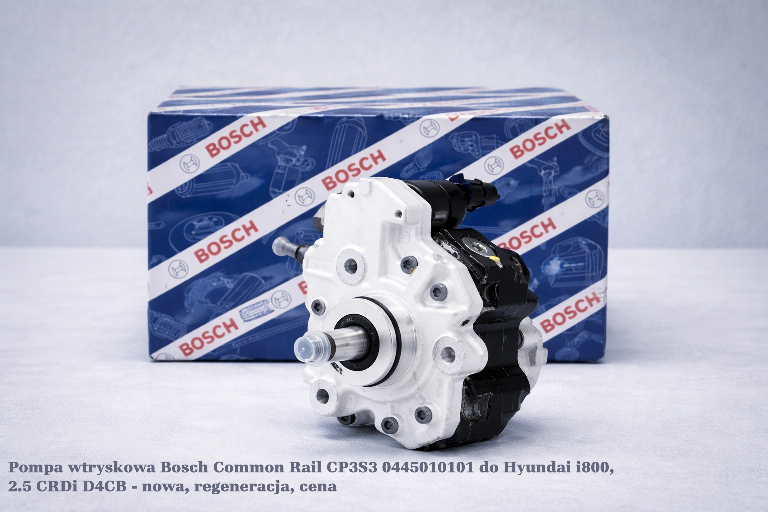 Pompa wtryskowa Bosch Common Rail CP3S3 0445010101 do Hyundai i800, 2.5 CRDi D4CB - nowa, regeneracja, cena