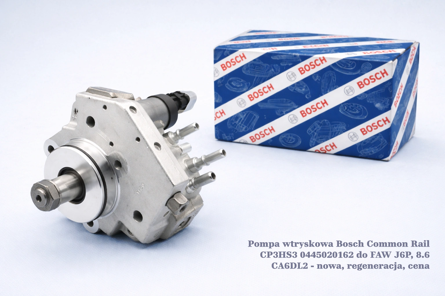 Pompa wtryskowa Bosch Common Rail CP3HS3 0445020162 do FAW J6P, 8.6 CA6DL2 - nowa, regeneracja, cena