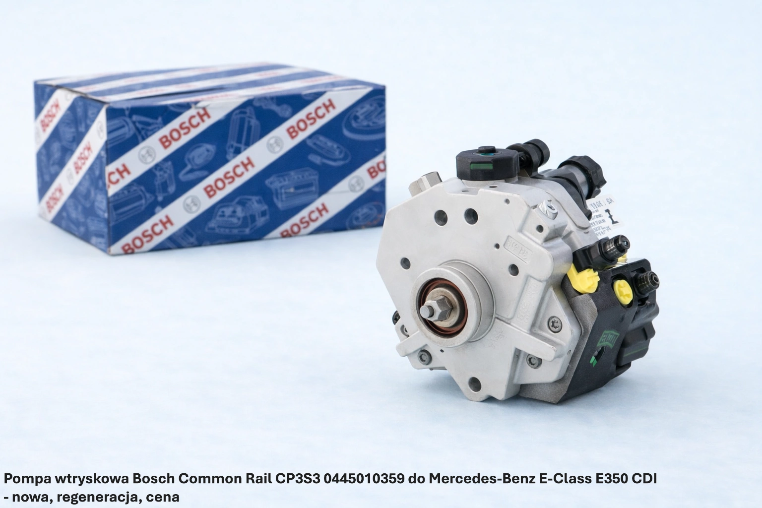 Pompa wtryskowa Bosch Common Rail CP3S3 0445010359 do Mercedes-Benz E-Class E350 CDI - nowa, regeneracja, cena