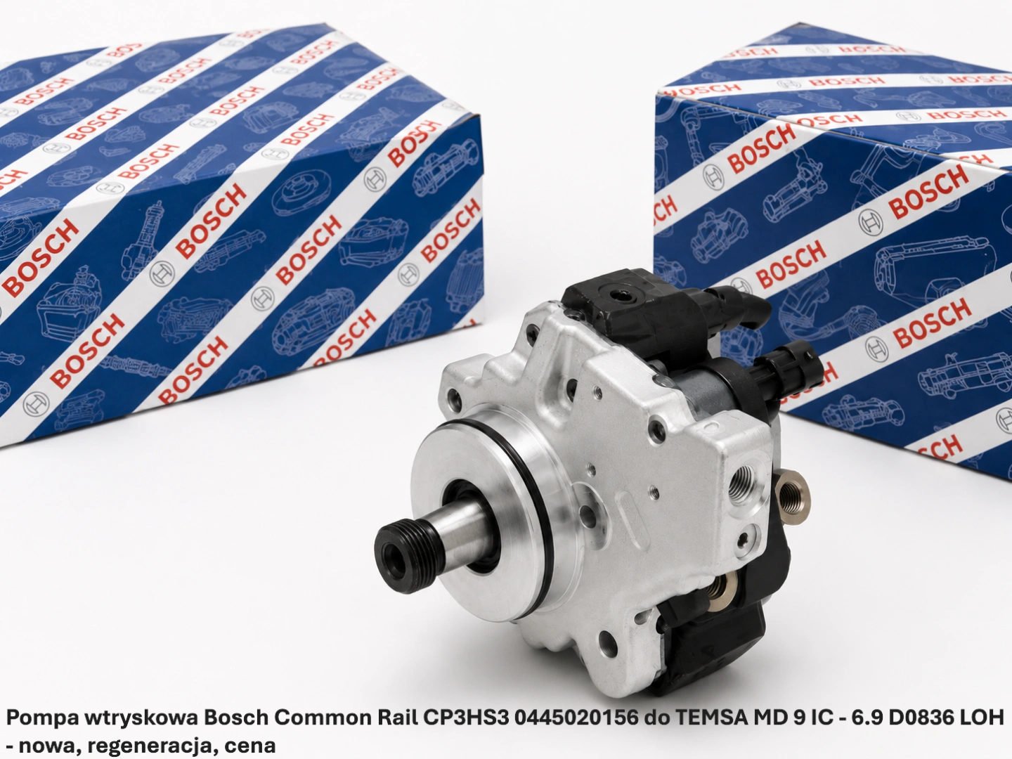 Pompa wtryskowa Bosch Common Rail CP3HS3 0445020156 do TEMSA MD 9 IC - 6.9 D0836 LOH - nowa, regeneracja, cena