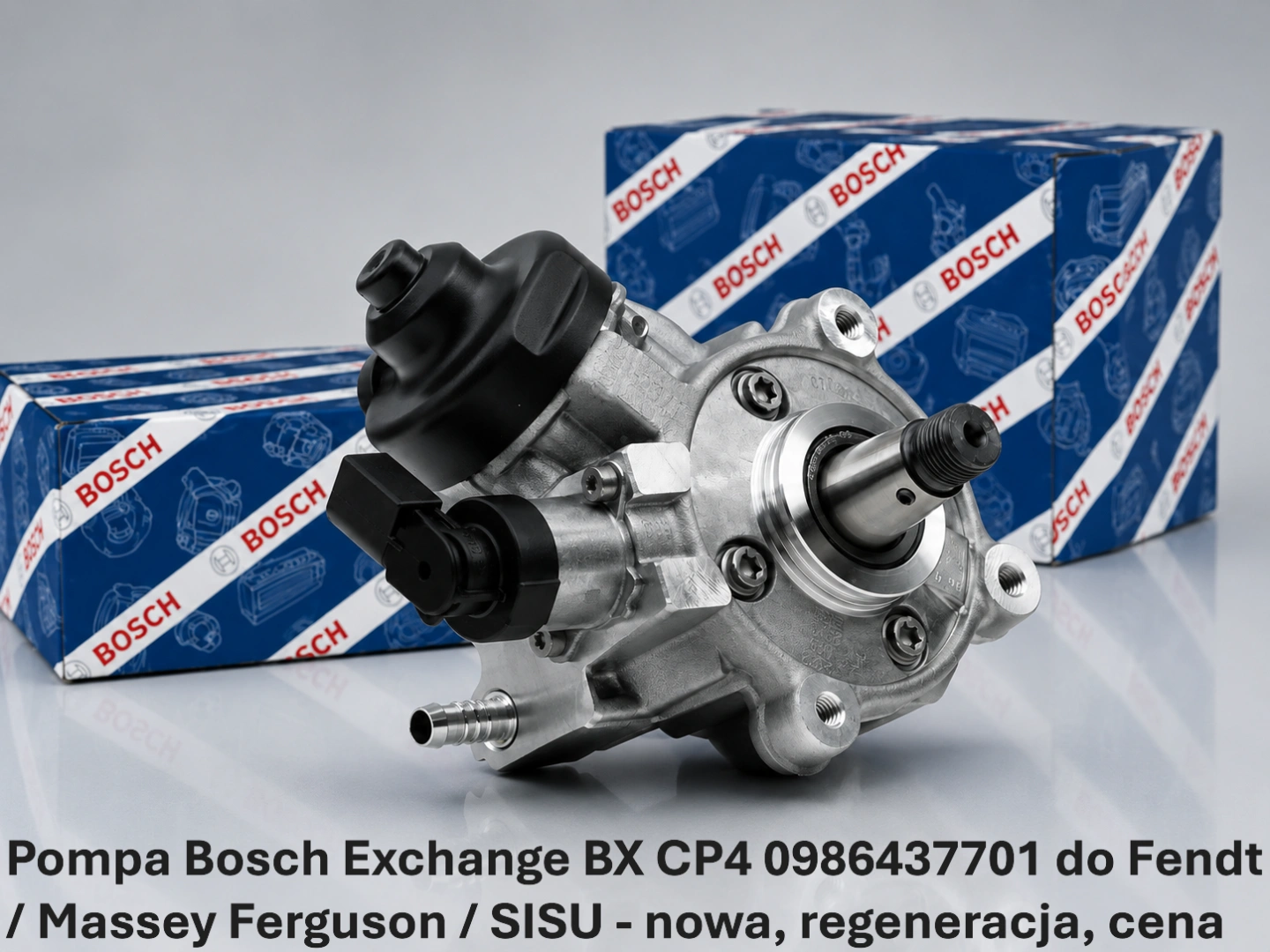 Pompa Bosch Exchange BX CP4 0986437701 do Fendt / Massey Ferguson / SISU - nowa, regeneracja, cena