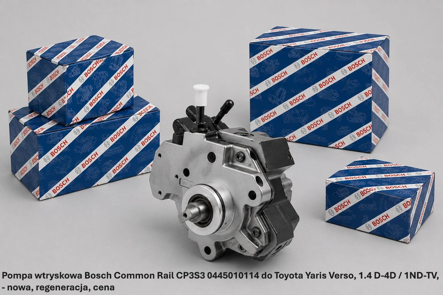Pompa wtryskowa Bosch Common Rail CP3S3 0445010114 do Toyota Yaris Verso, 1.4 D-4D / 1ND-TV,- nowa, regeneracja, cena