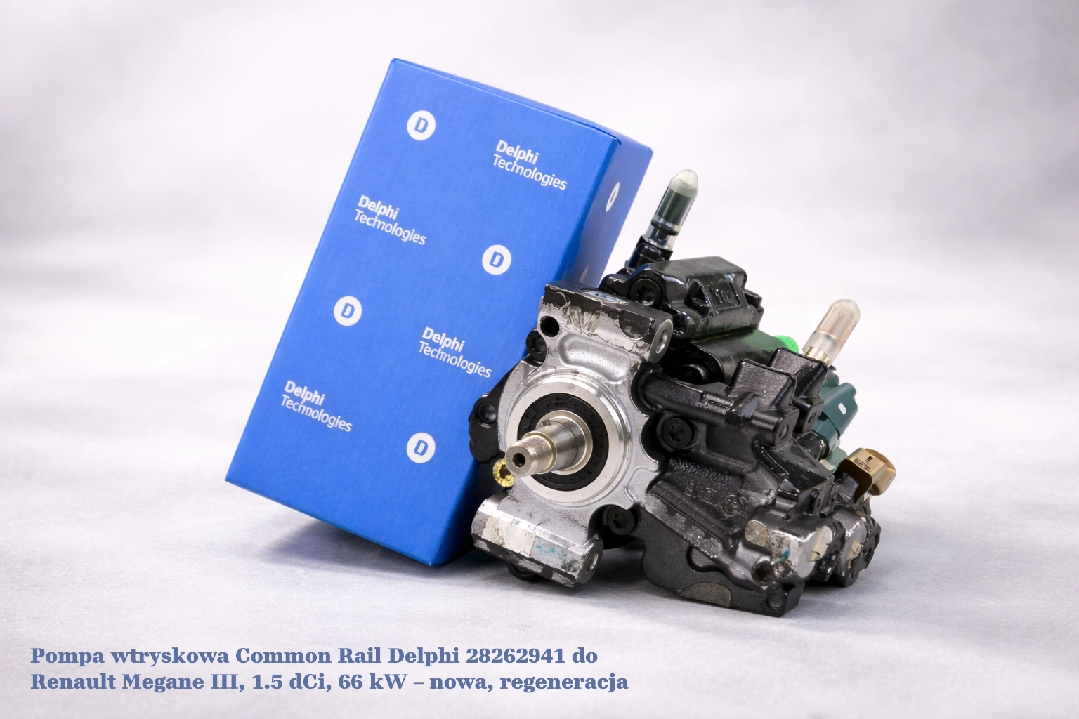 Pompa wtryskowa Common Rail Delphi 28262941 do Renault Megane III, 1.5 dCi, 66 kW – nowa, regeneracja