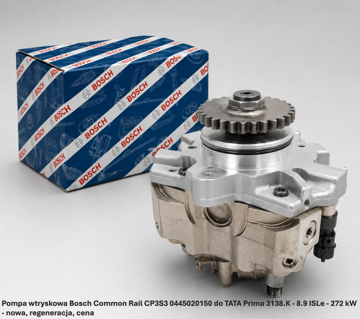 Pompa wtryskowa Bosch Common Rail CP3S3 0445020150 do TATA Prima 3138.K - 8.9 ISLe - 272 kW - nowa, regeneracja, cena