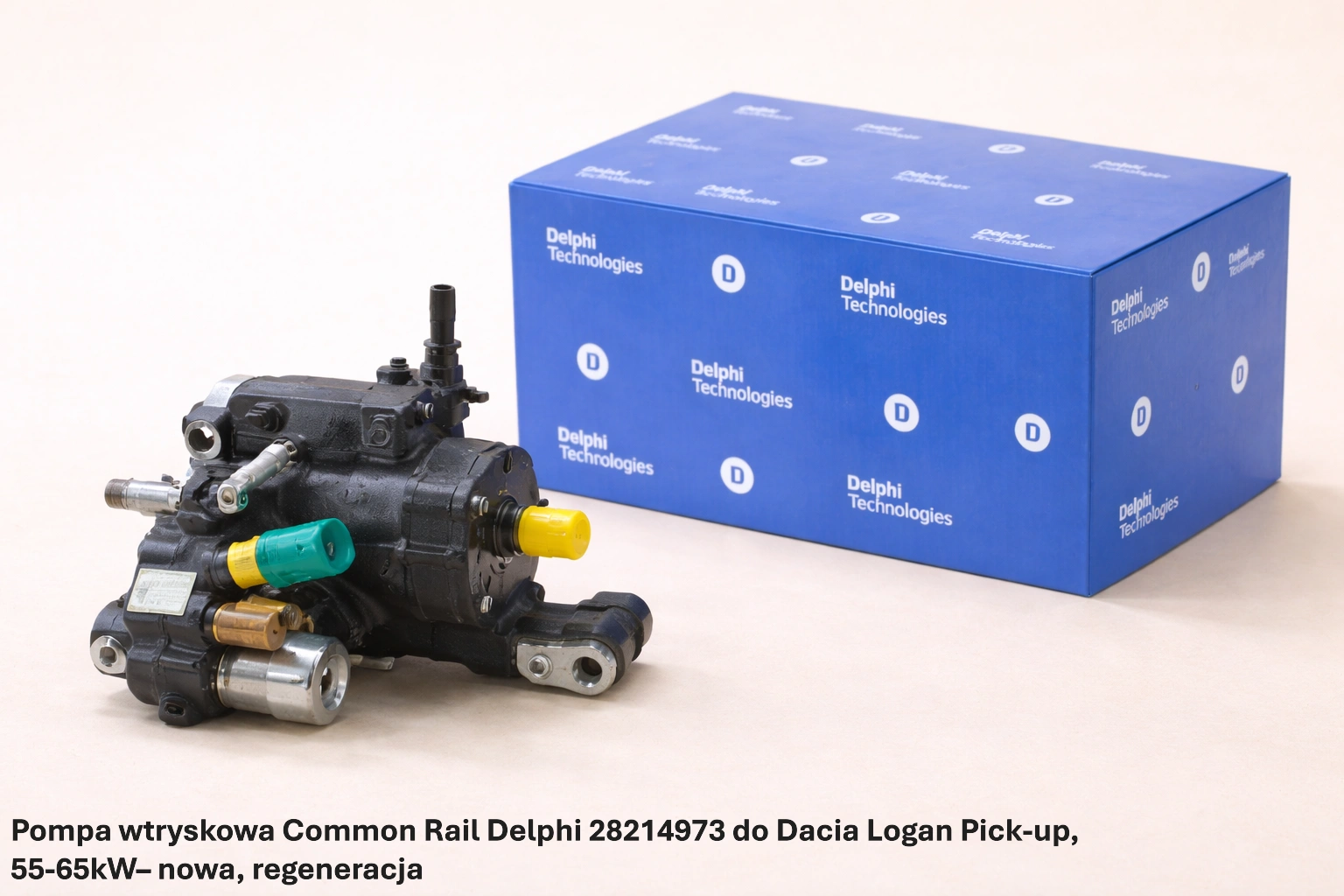 Pompa wtryskowa Common Rail Delphi 28214973 do Dacia Logan Pick-up, 55-65kW– nowa, regeneracja