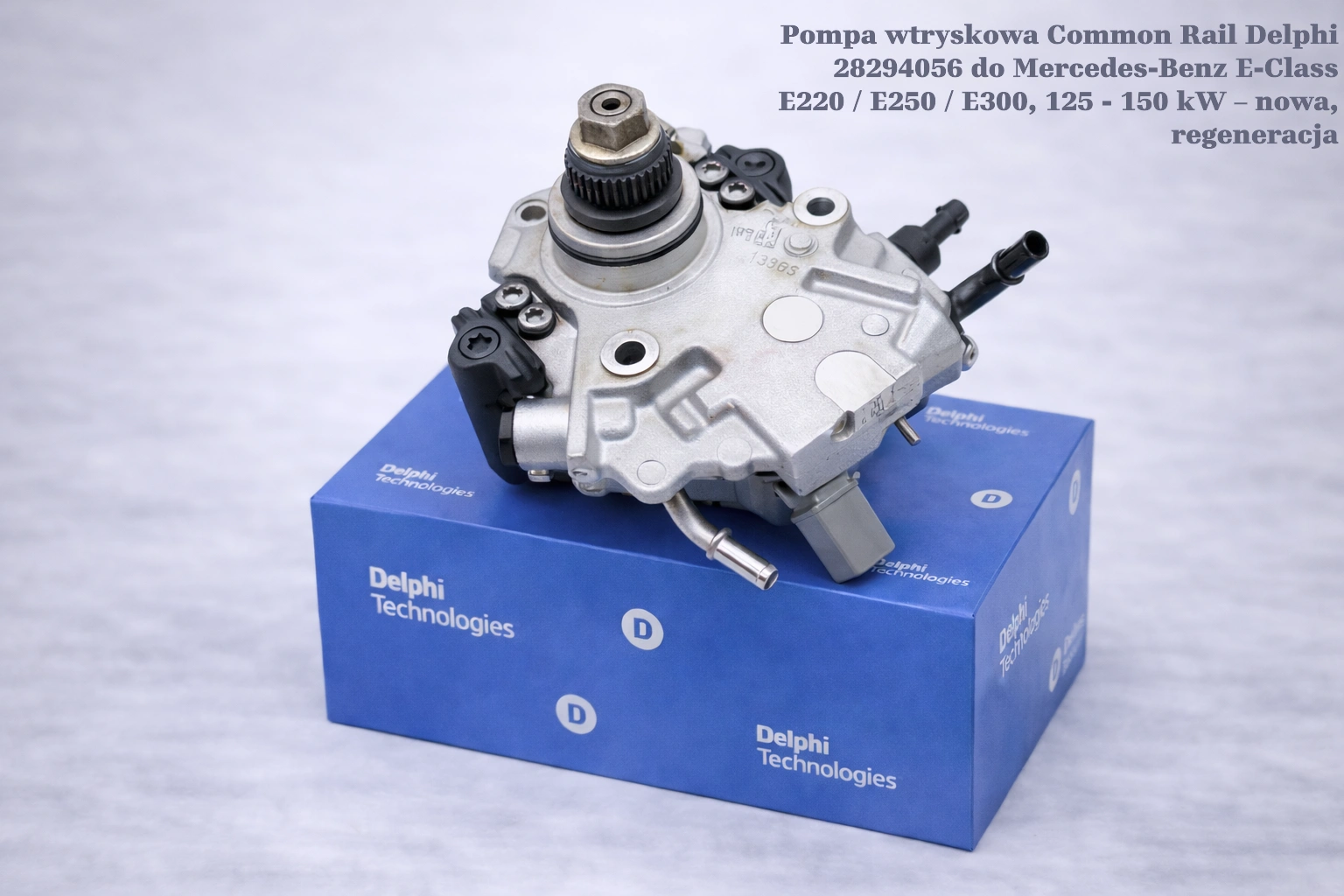 Pompa wtryskowa Common Rail Delphi 28294056 do Mercedes-Benz E-Class E220 / E250 / E300, 125 - 150 kW – nowa, regeneracja