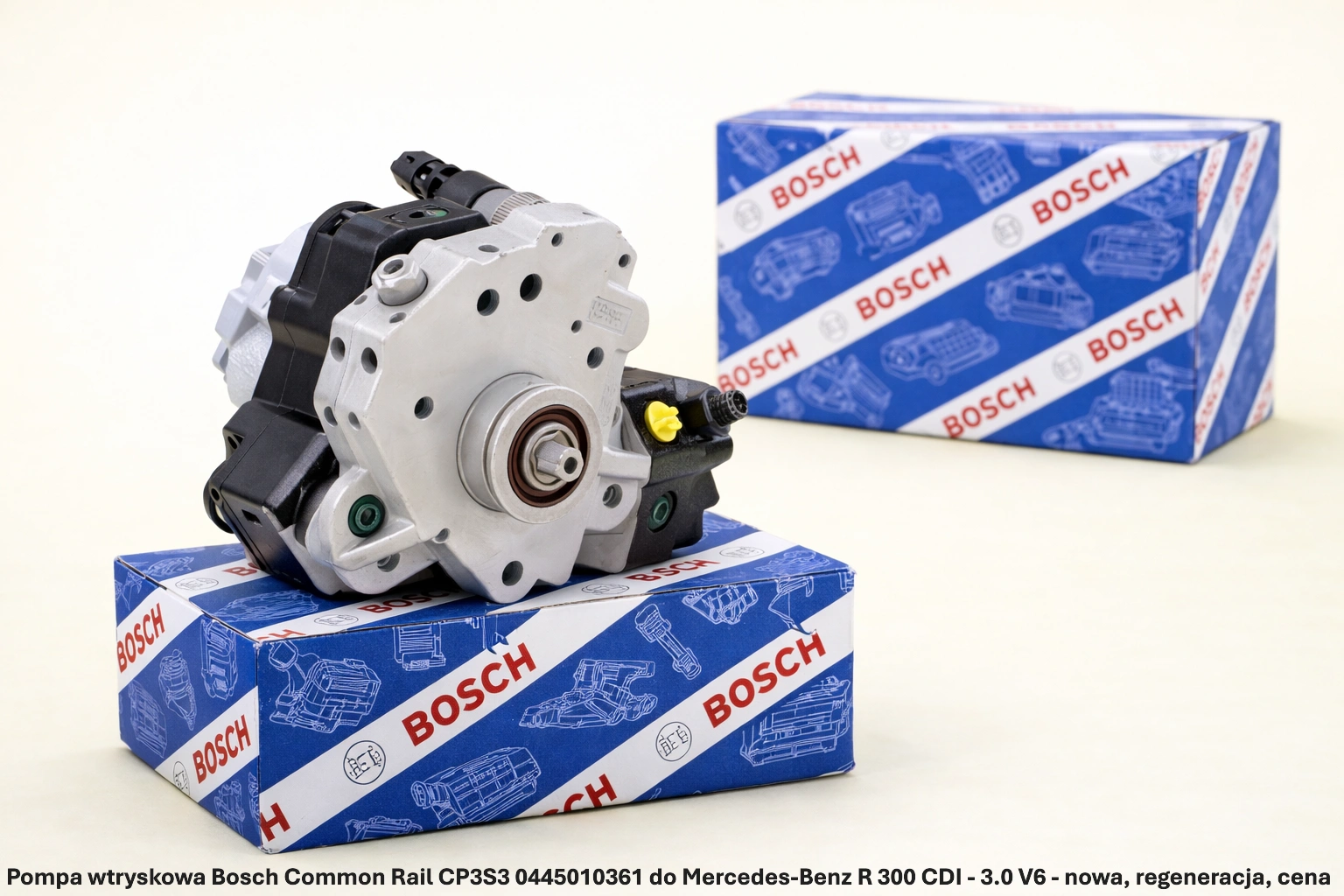 Pompa wtryskowa Bosch Common Rail CP3S3 0445010361 do Mercedes-Benz R 300 CDI - 3.0 V6 - nowa, regeneracja, cena