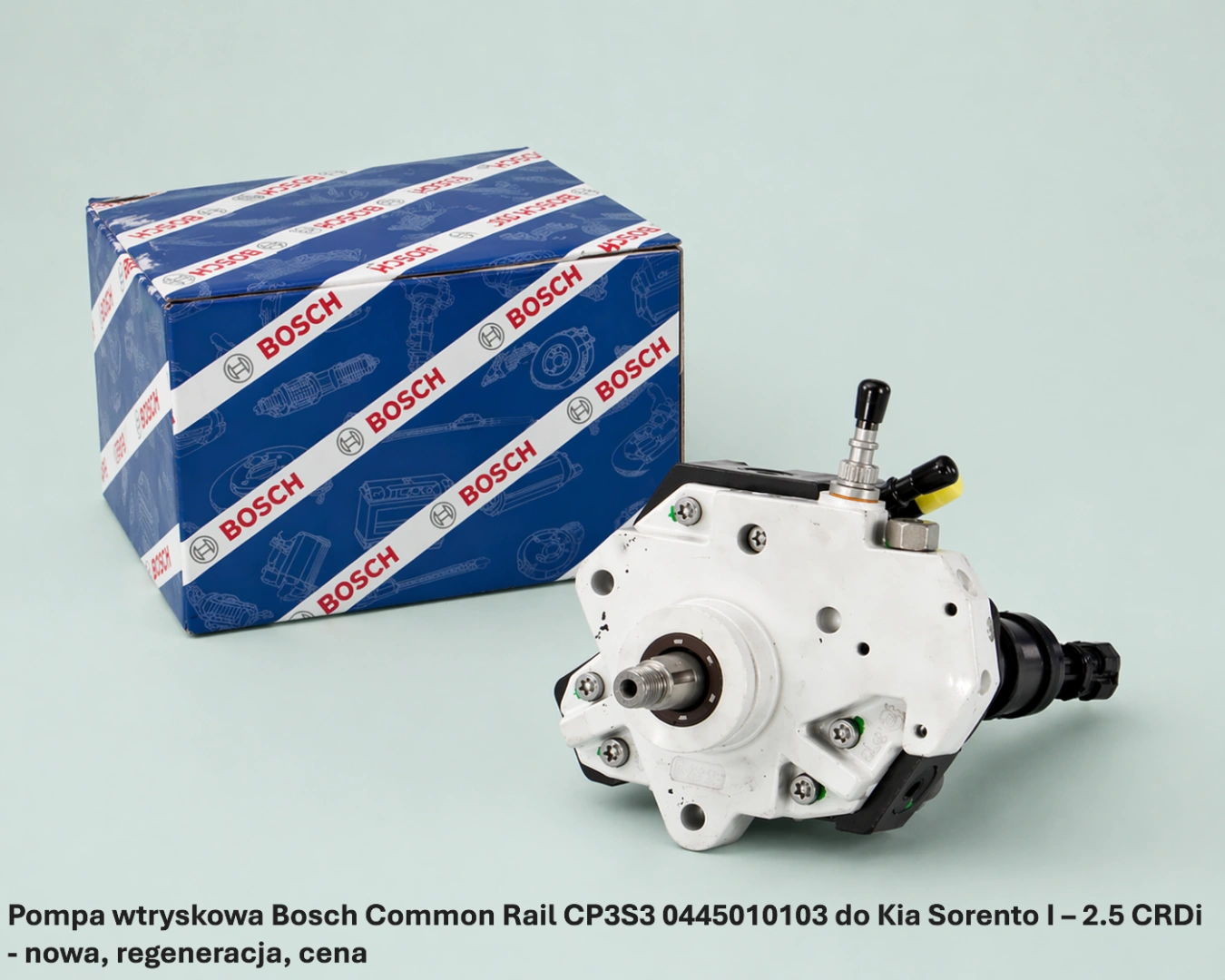 Pompa wtryskowa Bosch Common Rail CP3S3 0445010103 do Kia Sorento I – 2.5 CRDi - nowa, regeneracja, cena