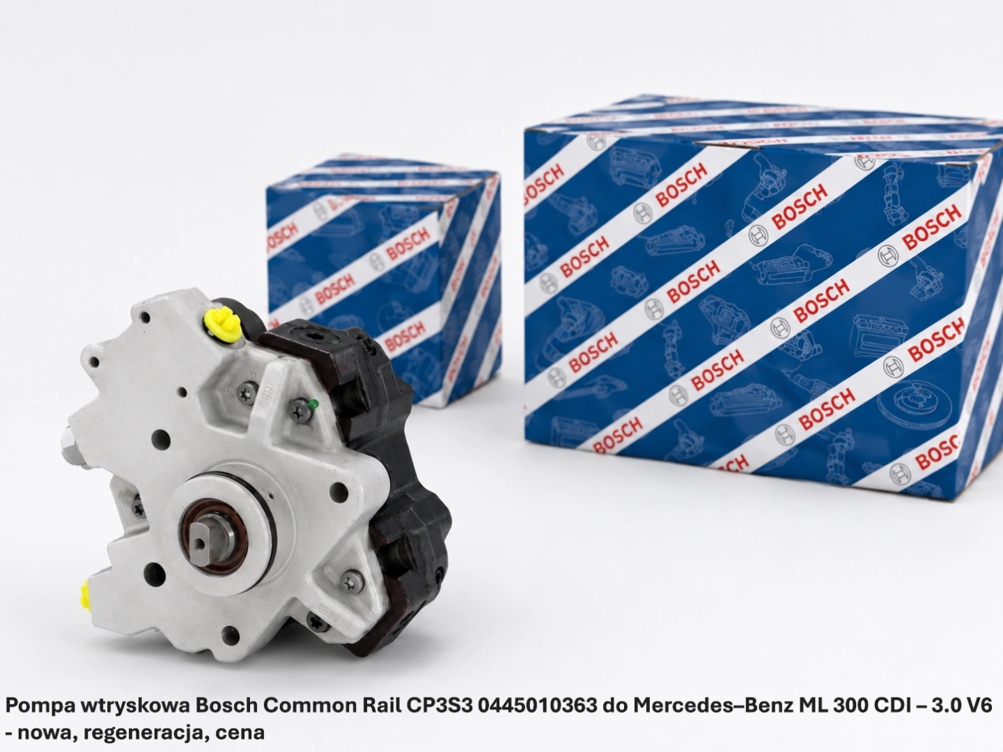 Pompa wtryskowa Bosch Common Rail CP3S3 0445010363 do Mercedes–Benz ML 300 CDI – 3.0 V6 Pompa wtryskowa Bosch Common Rail CP3S3 0445010363 do Mercedes–Benz ML 300 CDI – 3.0 V6- nowa, regeneracja, cena