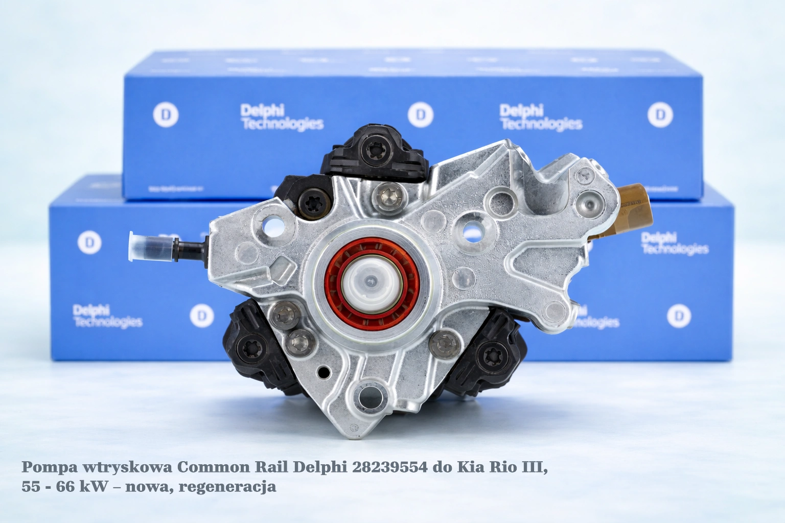 Pompa wtryskowa Common Rail Delphi 28239554 do Kia Rio III, 55 - 66 kW Pompa wtryskowa Common Rail Delphi 28239554 do Kia Rio III, 55 - 66 kW – nowa, regeneracja