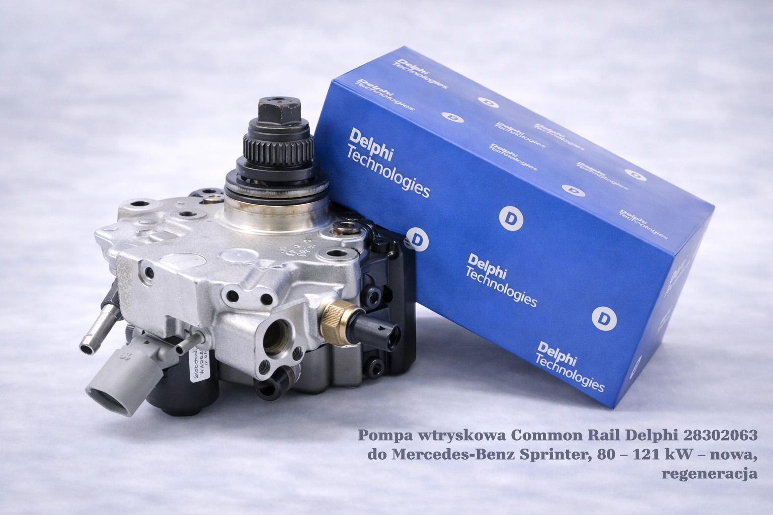 Pompa wtryskowa Common Rail Delphi 28302063 do Mercedes-Benz Sprinter, 80 – 121 kW – nowa, regeneracja