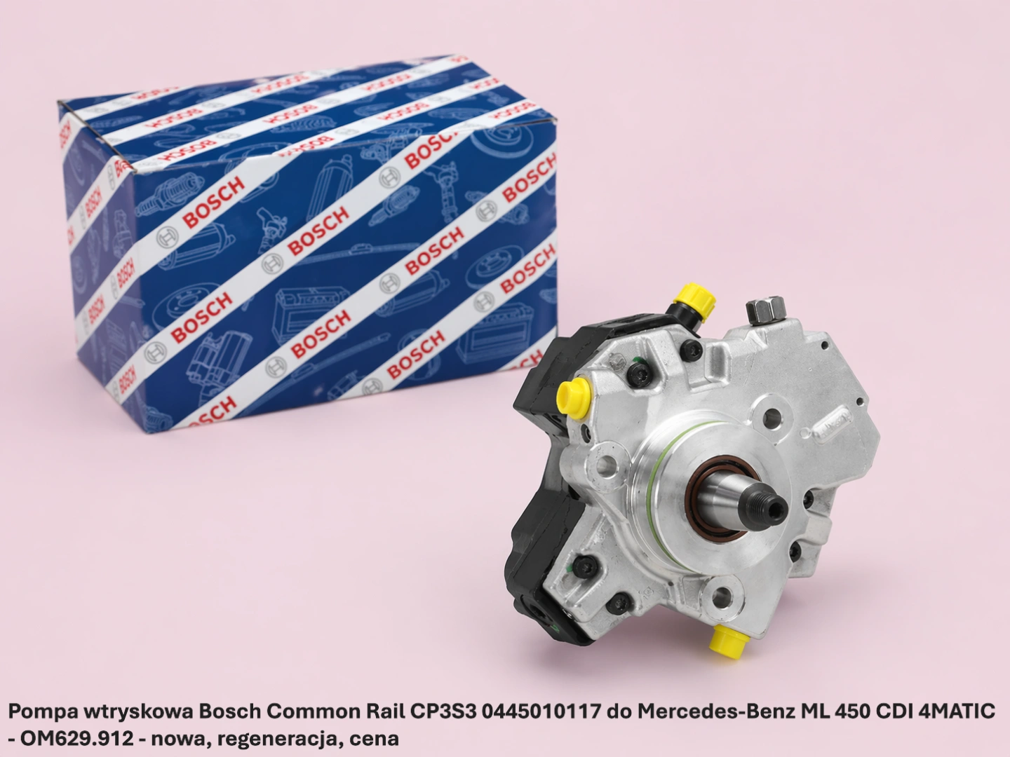 Pompa wtryskowa Bosch Common Rail CP3S3 0445010117 do Mercedes-Benz ML 450 CDI 4MATIC - OM629.912 - nowa, regeneracja, cena