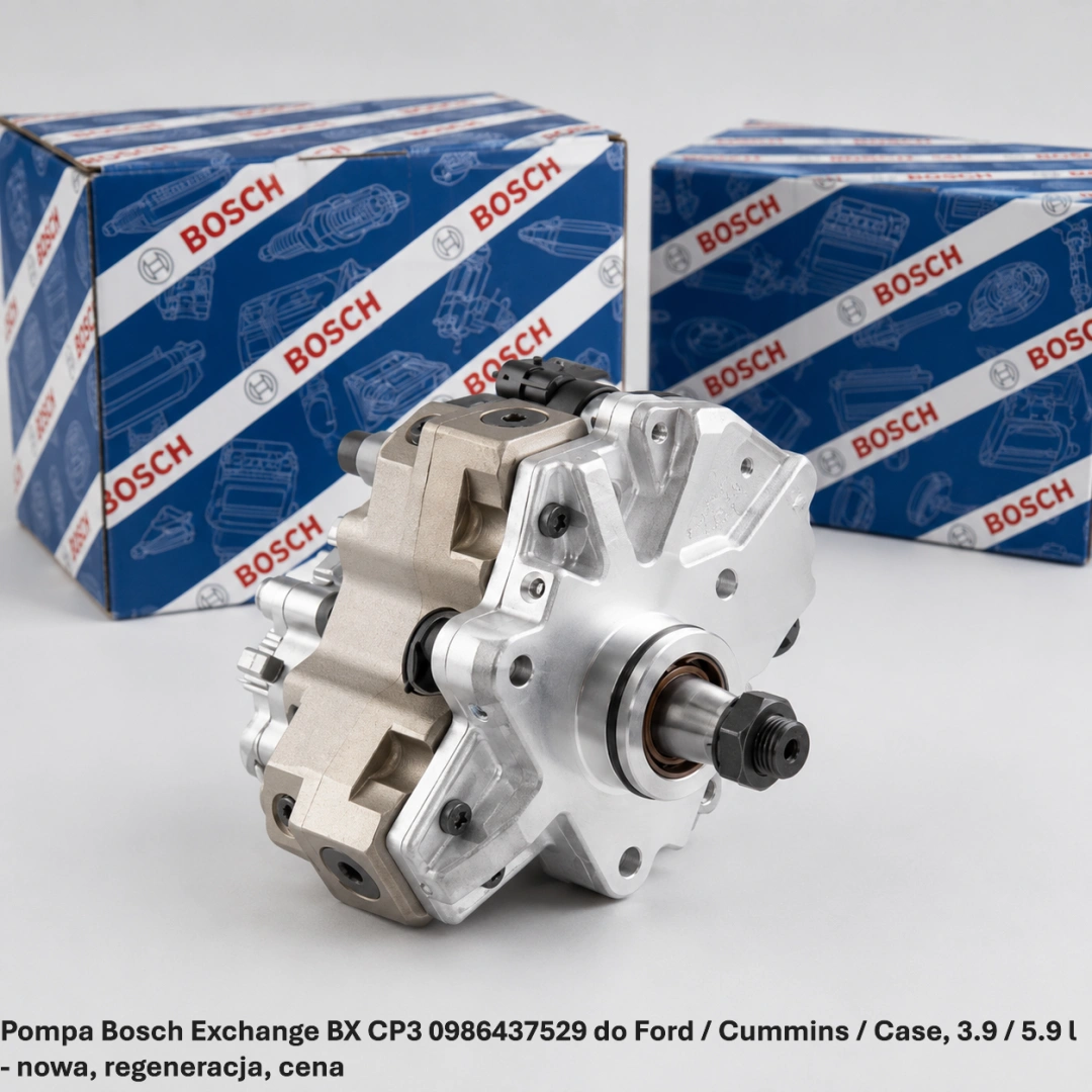 Pompa Bosch Exchange BX CP3 0986437529 do Ford / Cummins / Case, 3.9 / 5.9 l 
