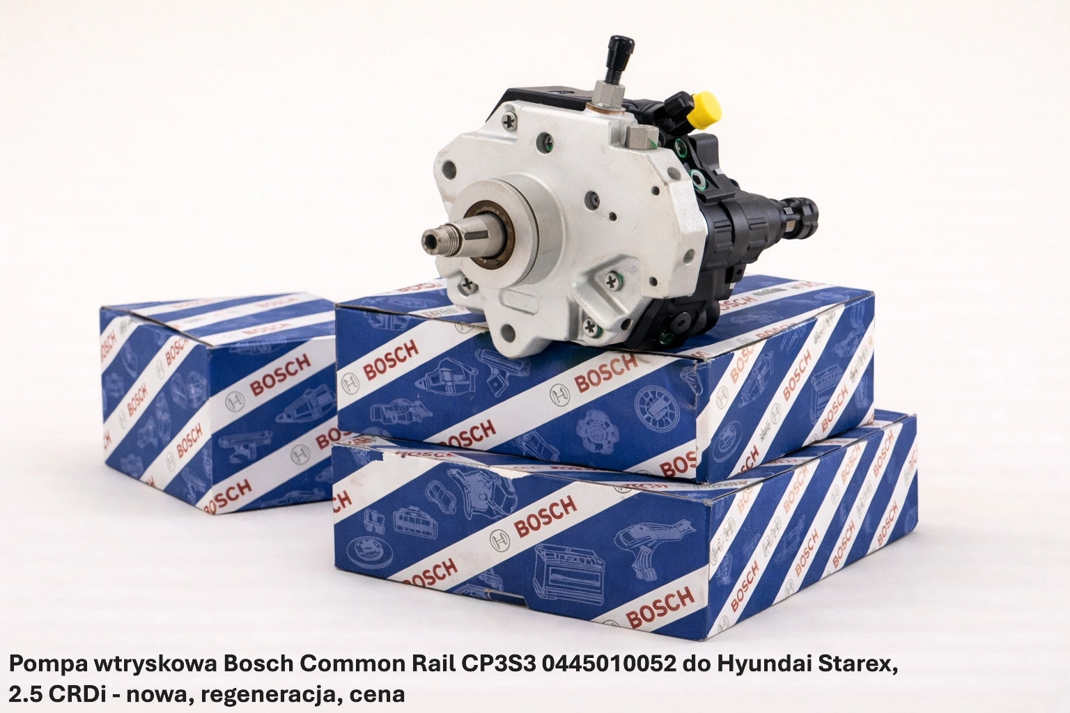 Pompa wtryskowa Bosch Common Rail CP3S3 0445010052 do Hyundai Starex, 2.5 CRDi - nowa, regeneracja, cena