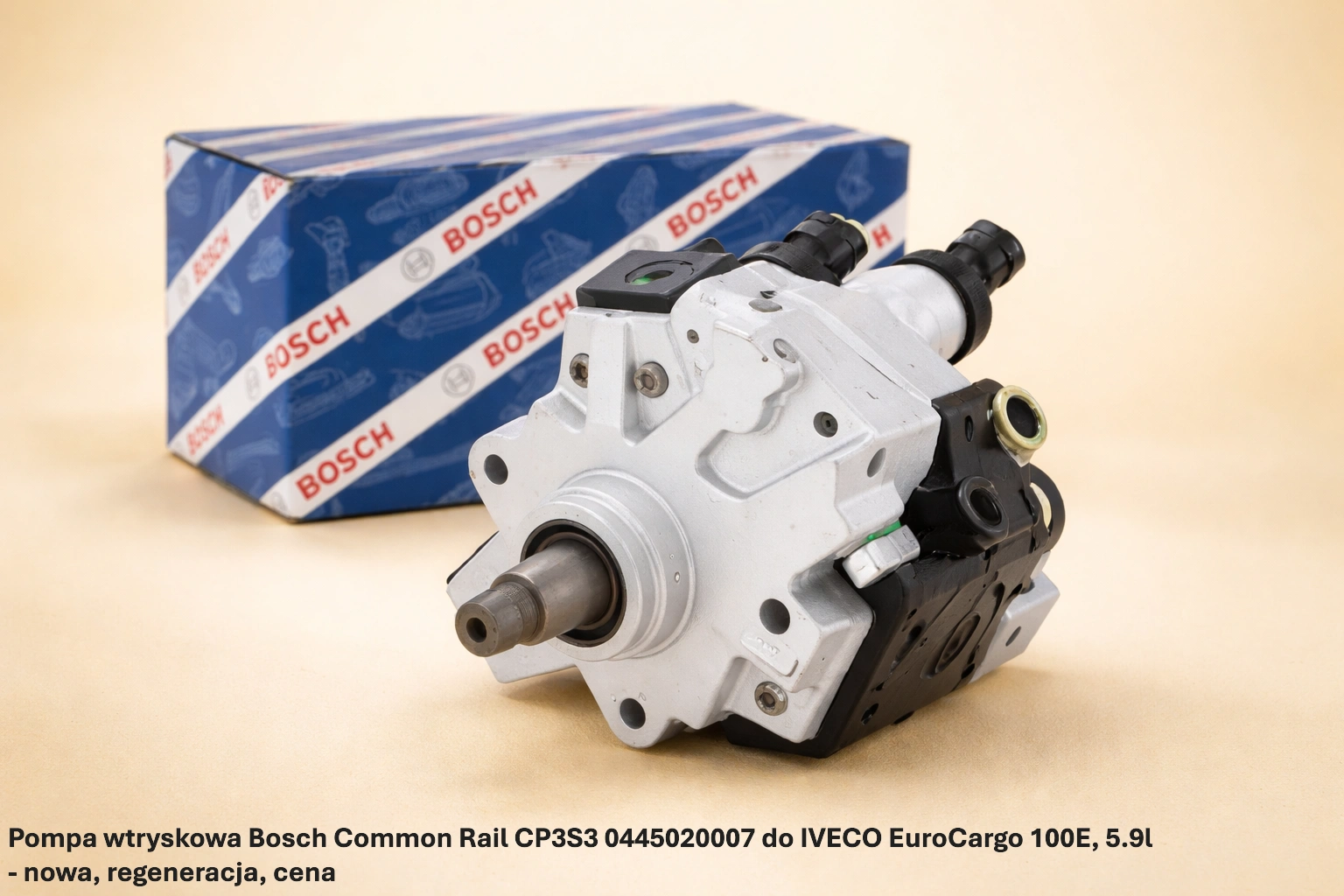 Pompa wtryskowa Bosch Common Rail CP3S3 0445020007 do IVECO EuroCargo 100E, 5.9l - nowa, regeneracja, cena