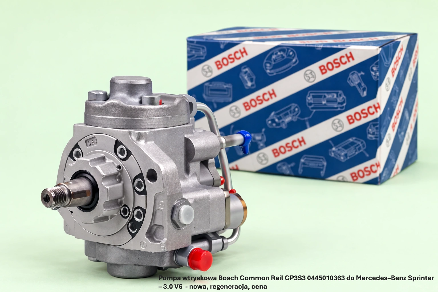 Pompa wtryskowa Bosch Common Rail CP3S3 0445010363 do Mercedes–Benz Sprinter – 3.0 V6- nowa, regeneracja, cena