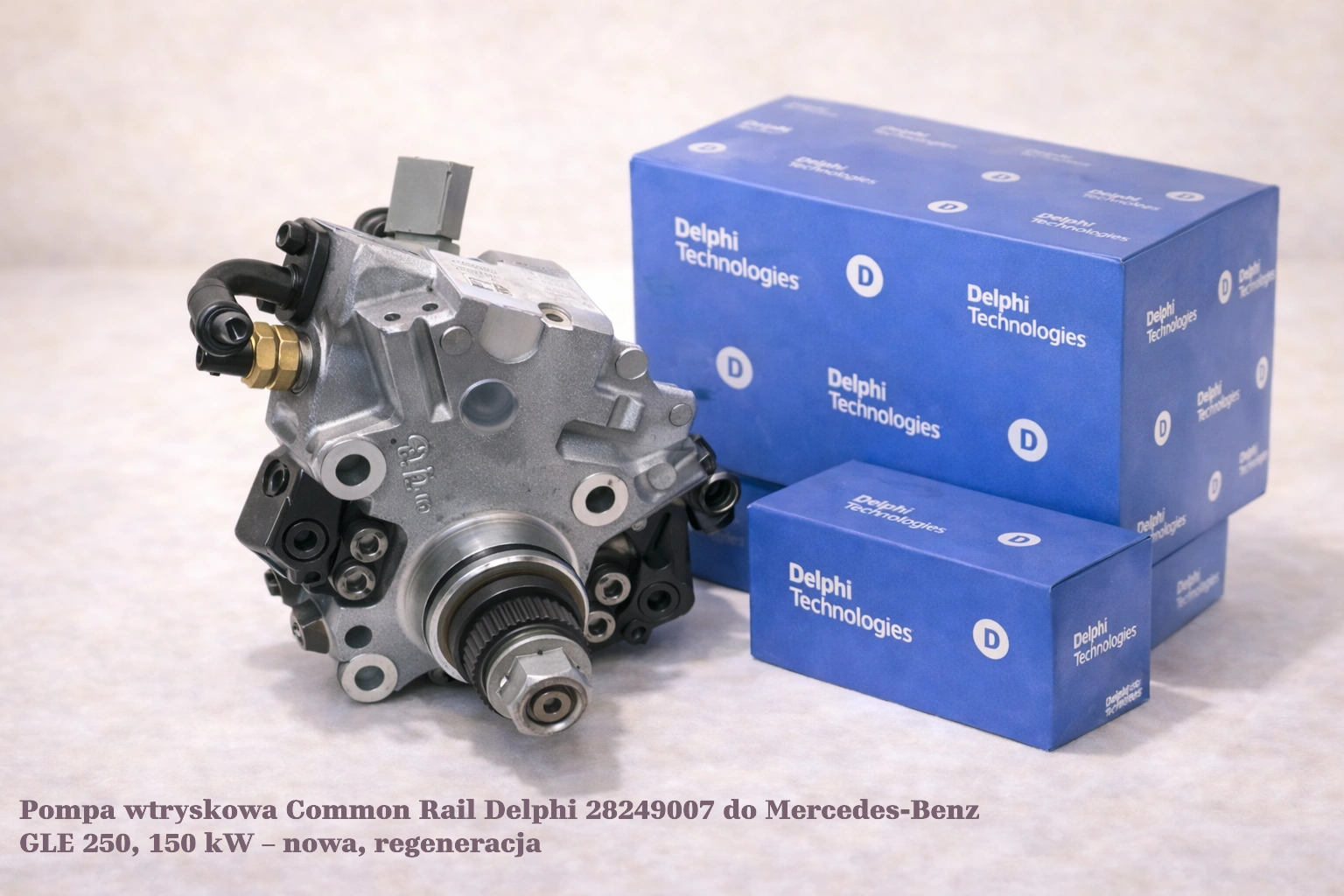 Pompa wtryskowa Common Rail Delphi 28249007 do Mercedes-Benz GLE 250, 150 kW – nowa, regeneracja