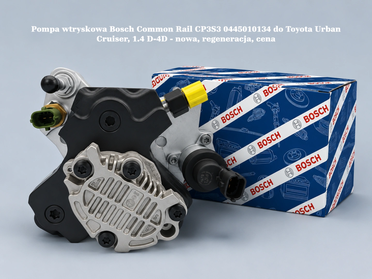 Pompa wtryskowa Bosch Common Rail CP3S3 0445010134 do Toyota Urban Cruiser, 1.4 D-4D - nowa, regeneracja, cena