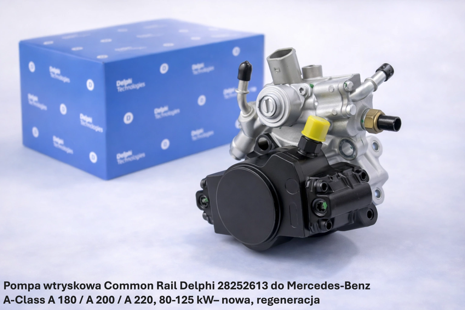 Pompa wtryskowa Common Rail Delphi 28252613 do Mercedes-Benz A-Class A 180 / A 200 / A 220, 80-125 kW– nowa, regeneracja