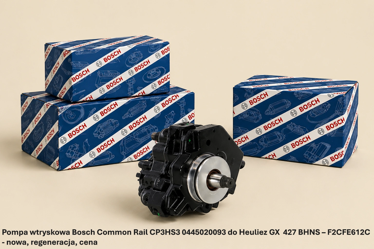 Pompa wtryskowa Bosch Common Rail CP3HS3 0445020093 do Heuliez GX427 BHNS – F2CFE612C - nowa, regeneracja, cena