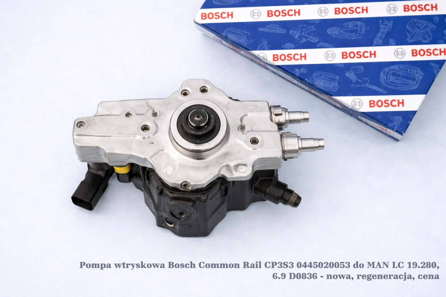 Pompa wtryskowa Bosch Common Rail CP3S3 0445020053 do MAN LC 19.280, 6.9 D0836 - nowa, regeneracja, cena