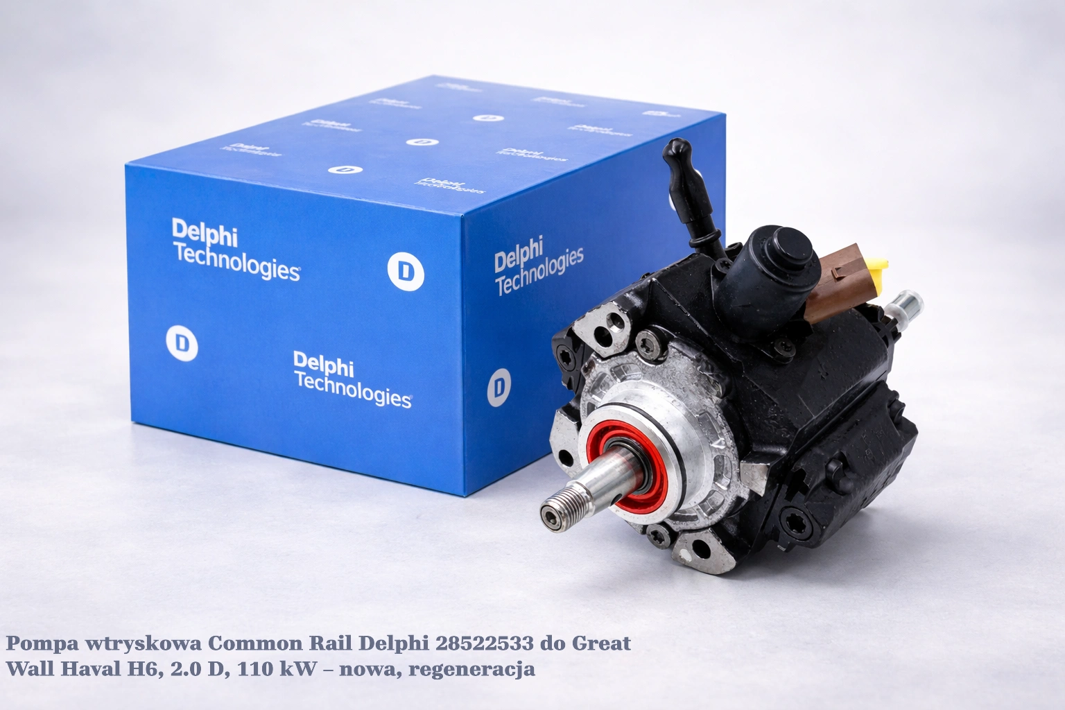 Pompa wtryskowa Common Rail Delphi 28522533 do Great Wall Haval H6, 2.0 D, 110 kW – nowa, regeneracja