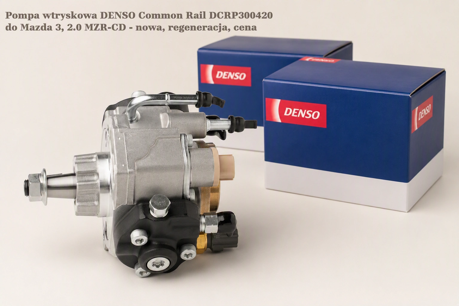 Pompa wtryskowa DENSO Common Rail DCRP300420 do Mazda 3, 2.0 MZR-CD - nowa, regeneracja, cena
