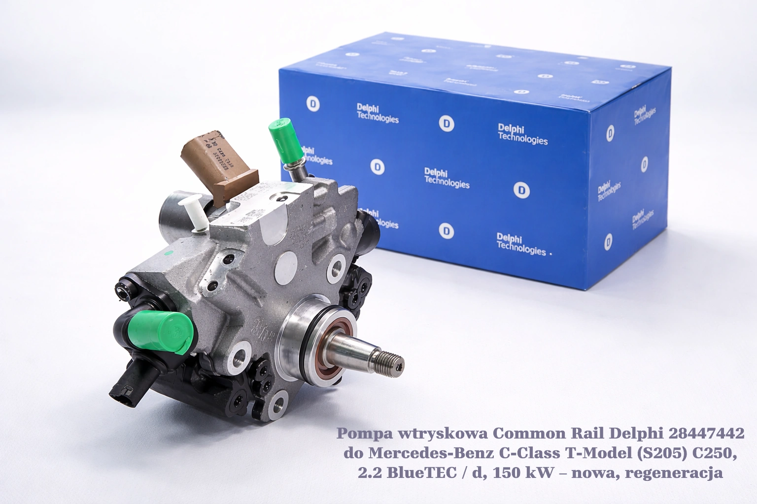 Pompa wtryskowa Common Rail Delphi 28447442 do Mercedes-Benz C-Class T-Model (S205) C250, 2.2 BlueTEC / d, 150 kW – nowa, regeneracja