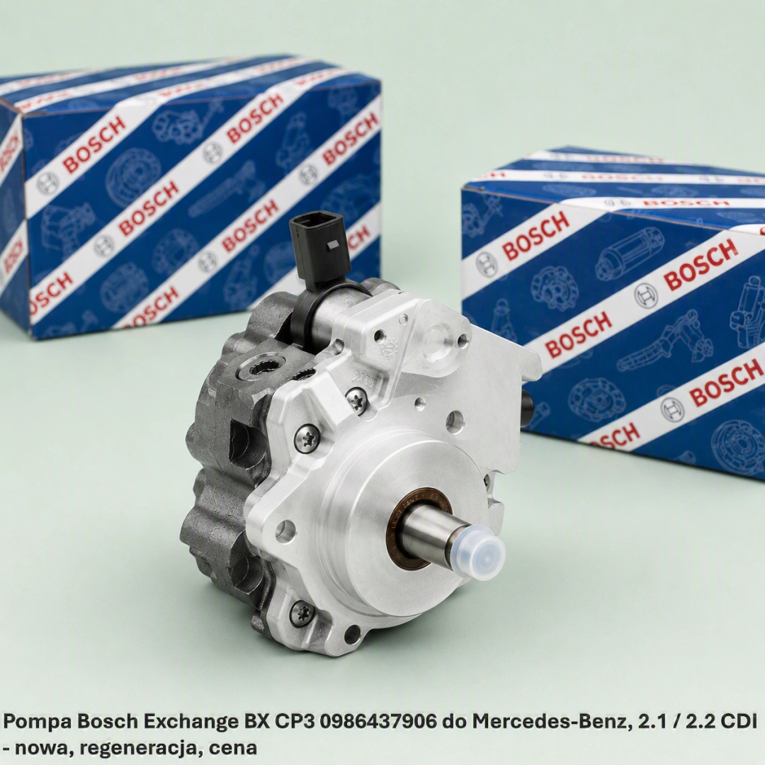 Pompa Bosch Exchange BX CP3 0986437906 do Mercedes-Benz, 2.1 / 2.2 CDI 