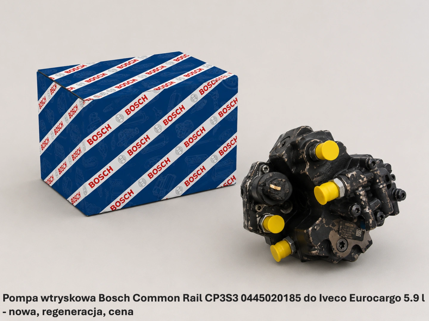 Pompa wtryskowa Bosch Common Rail CP3S3 0445020185 do Iveco Eurocargo 5.9 l - nowa, regeneracja, cena