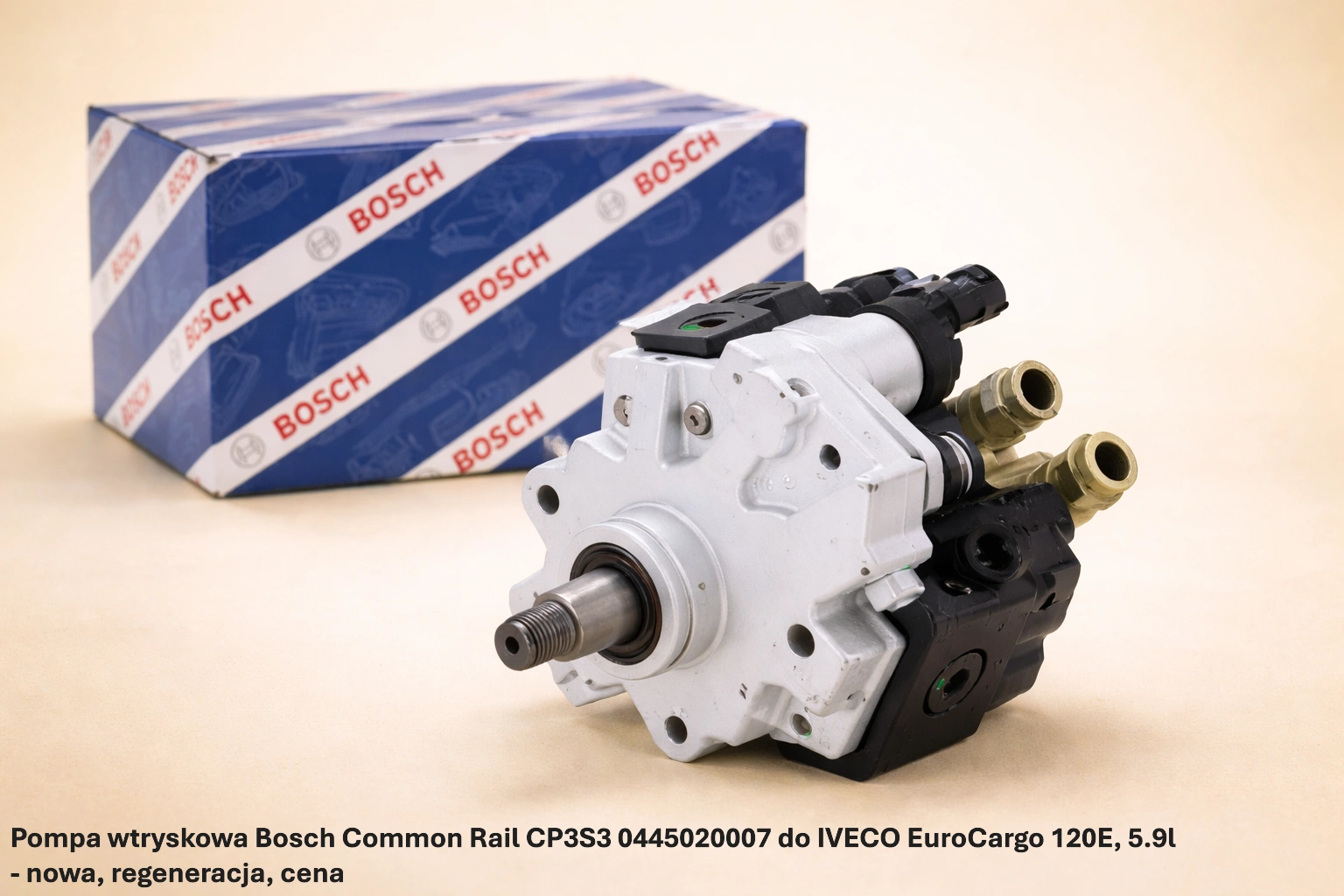Pompa wtryskowa Bosch Common Rail CP3S3 0445020007 do IVECO EuroCargo 120E, 5.9l - nowa, regeneracja, cena