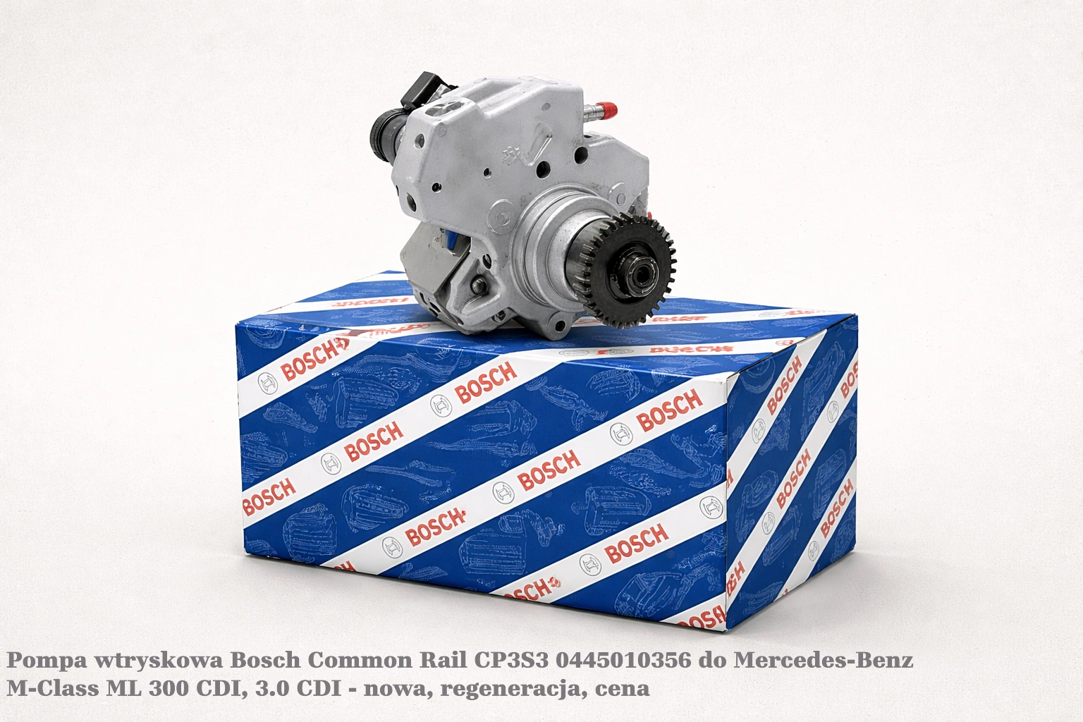 Pompa wtryskowa Bosch Common Rail CP3S3 0445010356 do Mercedes-Benz M-Class ML 300 CDI, 3.0 CDI - nowa, regeneracja, cena