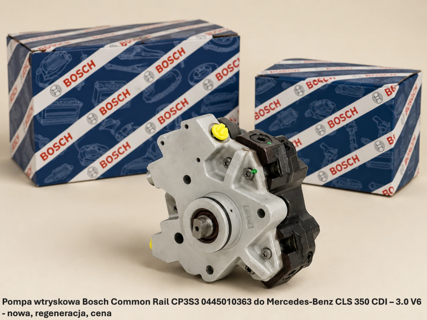Pompa wtryskowa Bosch Common Rail CP3S3 0445010363 do Mercedes-Benz CLS 350 CDI – 3.0 V6 - nowa, regeneracja, cena