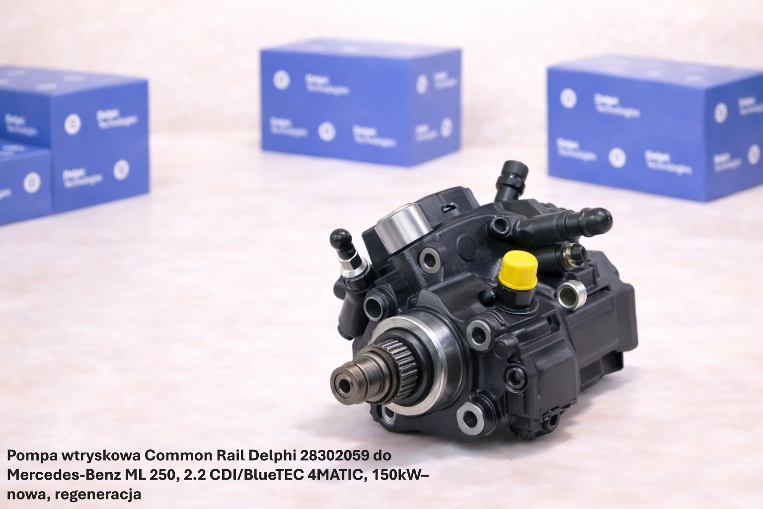Pompa wtryskowa Common Rail Delphi 28302059 do Mercedes-Benz ML 250, 2.2 CDI/BlueTEC 4MATIC, 150kW Pompa wtryskowa Common Rail Delphi 28302059 do Mercedes-Benz ML 250, 2.2 CDI/BlueTEC 4MATIC, 150kW– nowa, regeneracja