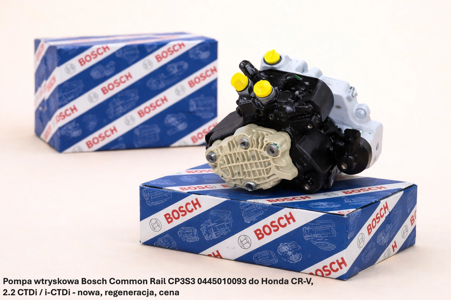 Pompa wtryskowa Bosch Common Rail CP3S3 0445010093 do Honda CR-V, 2.2 CTDi / i-CTDi - nowa, regeneracja, cena