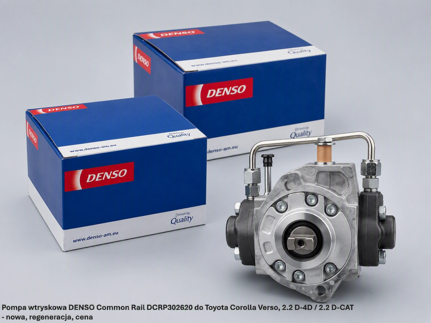 Pompa wtryskowa DENSO Common Rail DCRP302620 do Toyota Corolla Verso, 2.2 D-4D / 2.2 D-CAT 