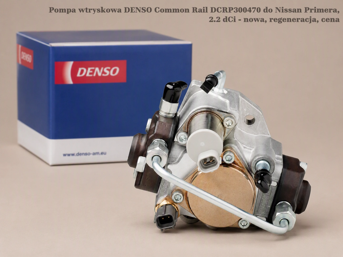Pompa wtryskowa DENSO Common Rail DCRP300470 do Nissan Primera, 2.2 dCi - nowa, regeneracja, cena