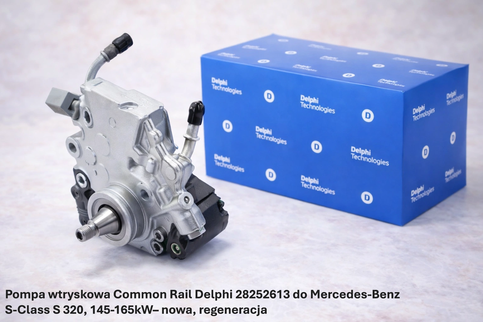 Pompa wtryskowa Common Rail Delphi 28252613 do Mercedes-Benz S-Class S 320, 145-165kW– nowa, regeneracja