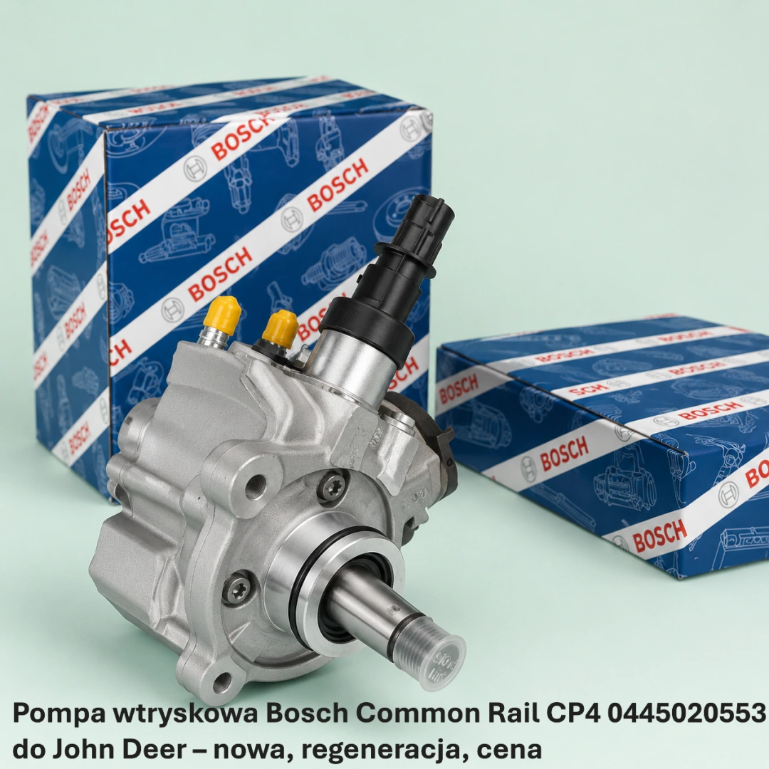 Pompa wtryskowa Bosch Common Rail CP4 0445020553 do John 