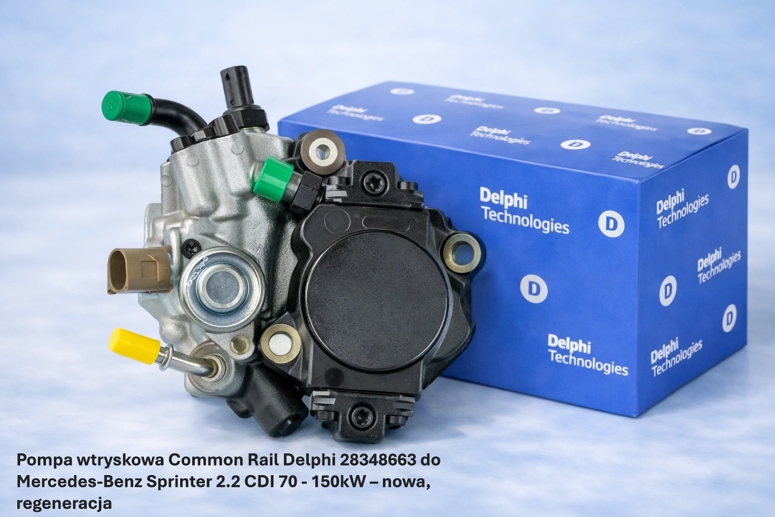 Pompa wtryskowa Common Rail Delphi 28348663 do Mercedes-Benz Sprinter 2.2 CDI 70 - 150kW – nowa, regeneracja