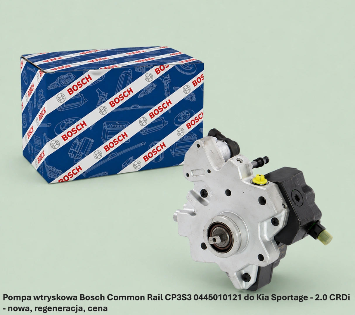 Pompa wtryskowa Bosch Common Rail CP3S3 0445010121 do Kia Sportage - 2.0 CRDi - nowa, regeneracja, cena