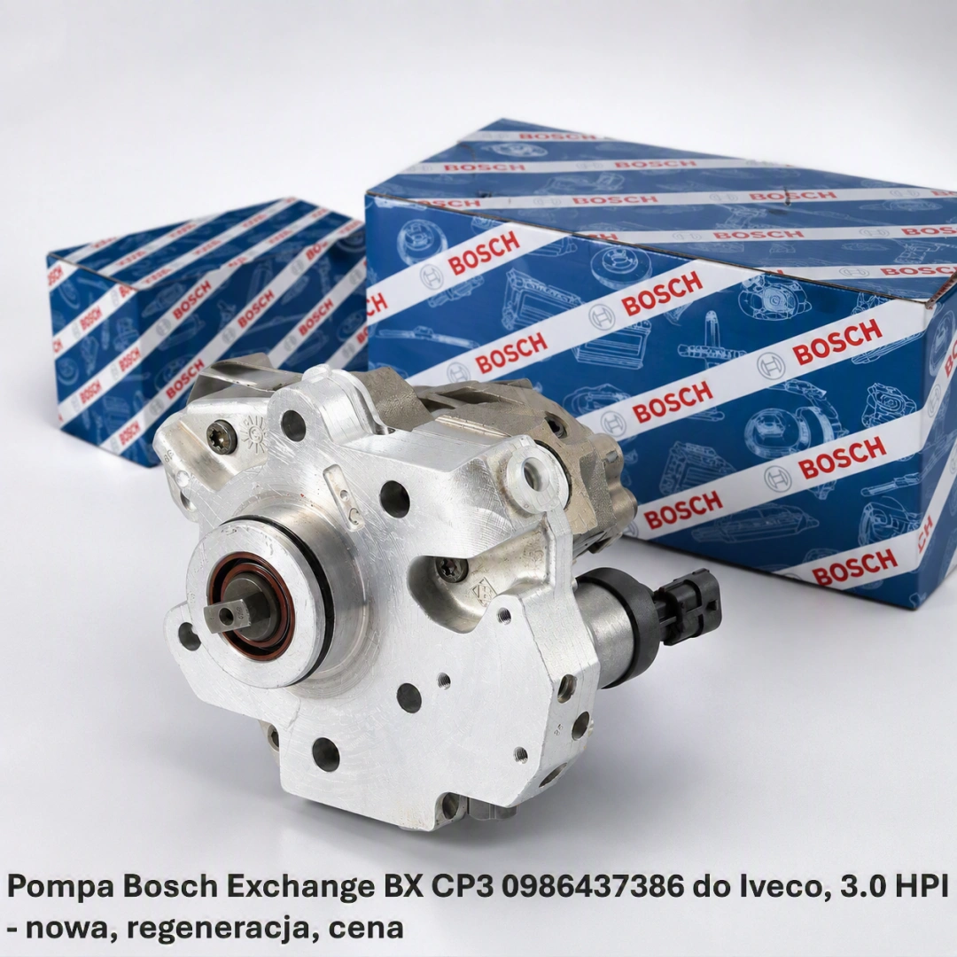 Pompa Bosch Exchange BX CP3 0986437386 do Iveco, 3.0 