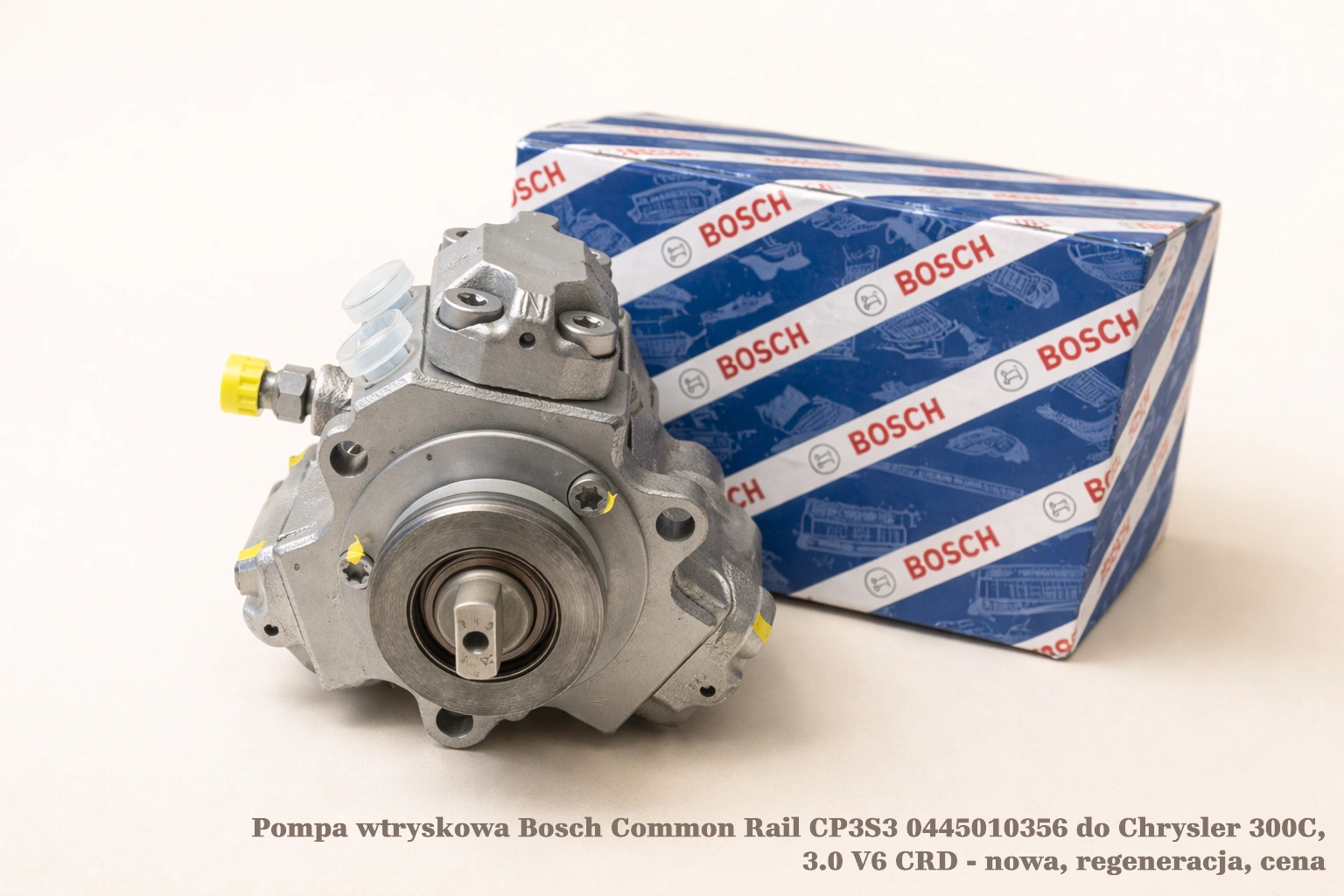 Pompa wtryskowa Bosch Common Rail CP3S3 0445010356 do Chrysler 300C, 3.0 V6 CRD - nowa, regeneracja, cena