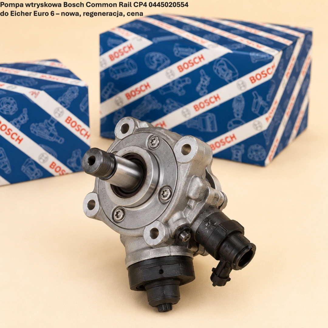 Pompa wtryskowa Bosch Common Rail CP4 0445020554 do Eicher Euro 6 