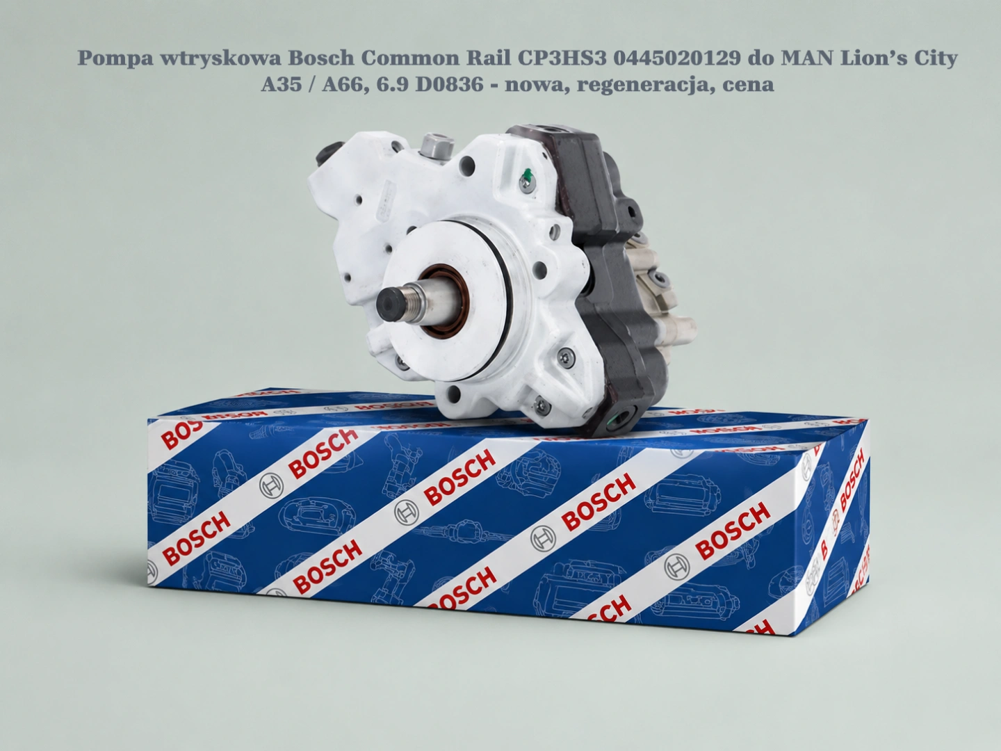 Pompa wtryskowa Bosch Common Rail CP3HS3 0445020129 do MAN Lion’s City A35 / A66, 6.9 D0836 Pompa wtryskowa Bosch Common Rail CP3HS3 0445020129 do MAN Lion’s City A35 / A66, 6.9 D0836 - nowa, regeneracja, cena