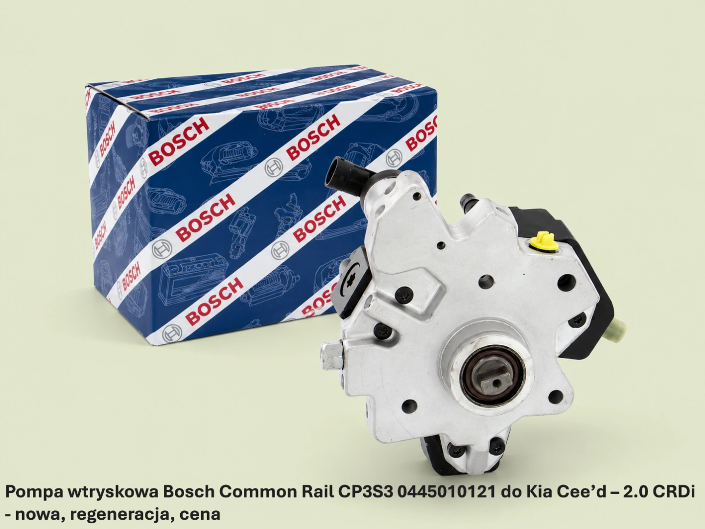 Pompa wtryskowa Bosch Common Rail CP3S3 0445010121 do Kia Cee’d – 2.0 CRDi - nowa, regeneracja, cena