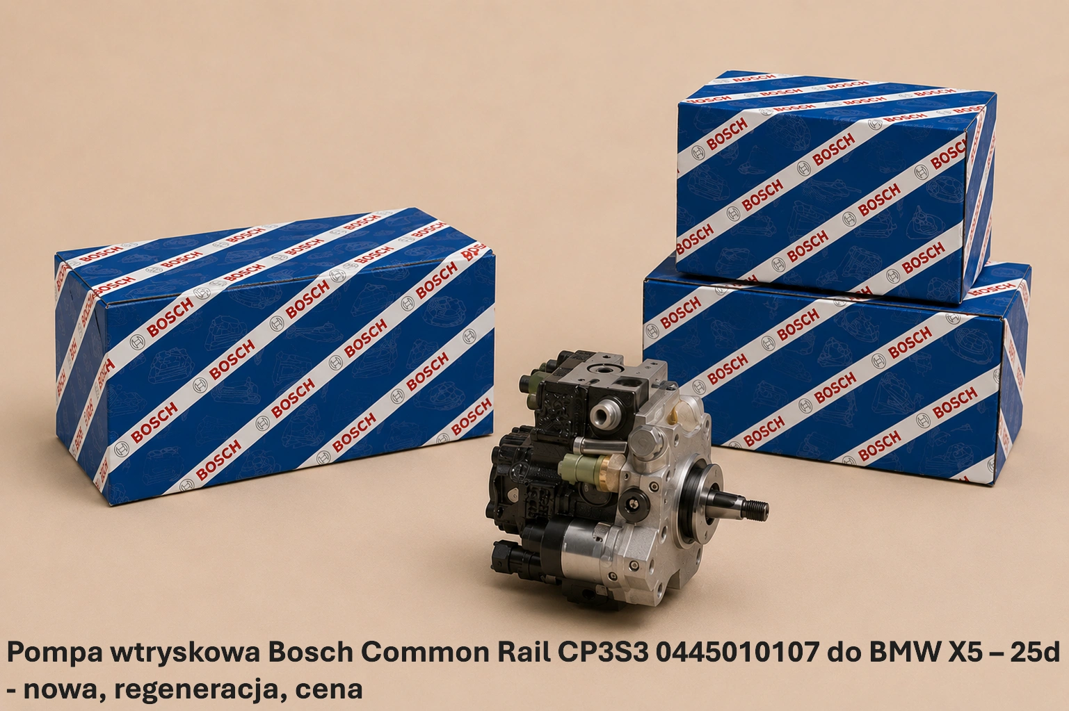Pompa wtryskowa Bosch Common Rail CP3S3 0445010107 do BMW X5 – 25d Pompa wtryskowa Bosch Common Rail CP3S3 0445010107 do BMW X5 – 25d - nowa, regeneracja, cena